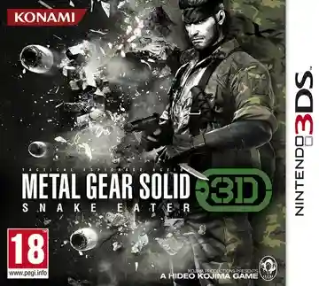 Metal Gear Solid Snake Eater 3D (Usa)